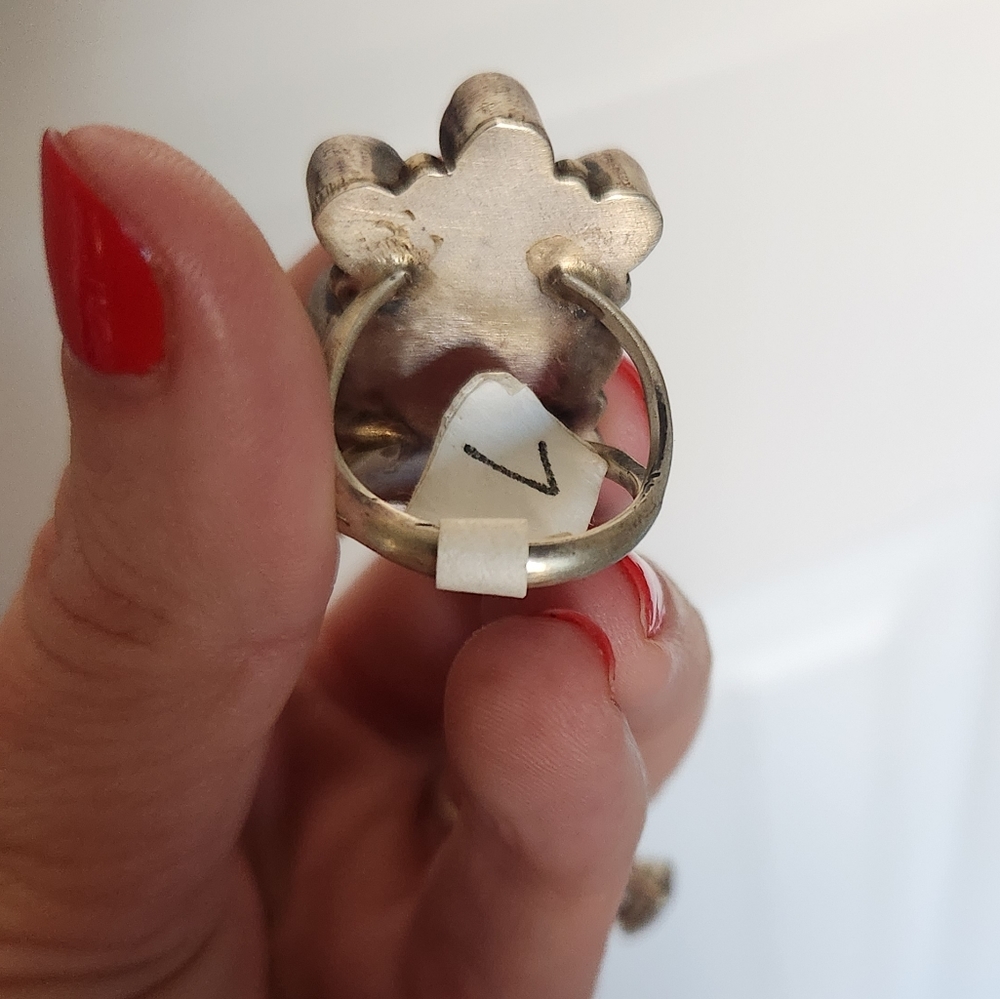 Royston Native American made ring - Picture 2 of 3